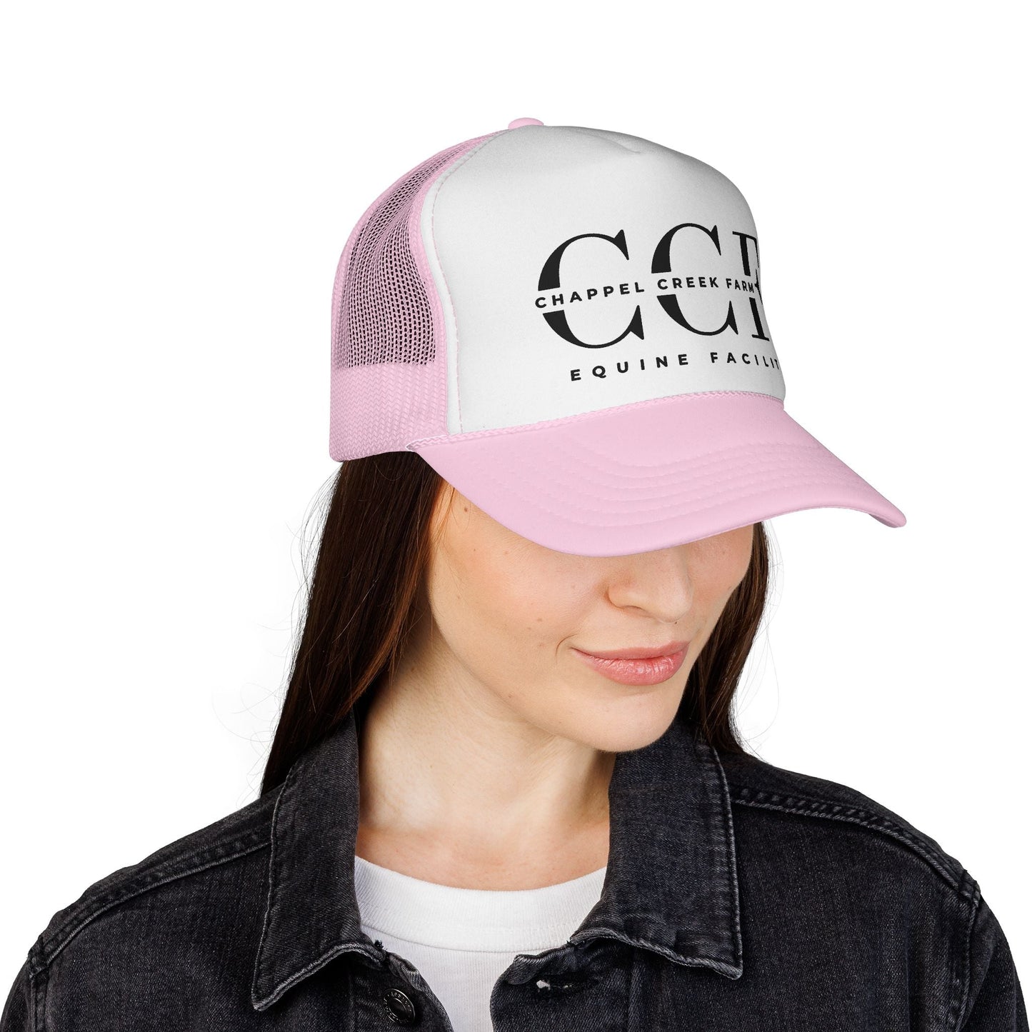 CCT Equine Facility logo Trucker Cap | Mesh Back Hat - Prize Ponies