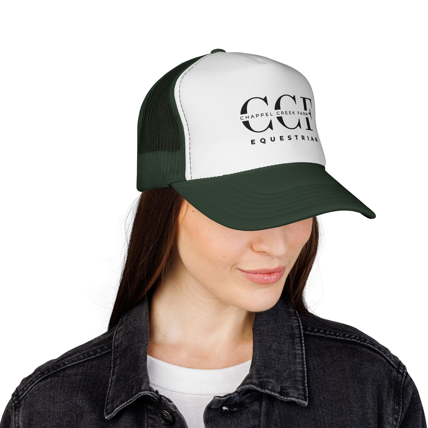 CCT Equine Facility logo Trucker Cap | Mesh Back Hat - Prize Ponies
