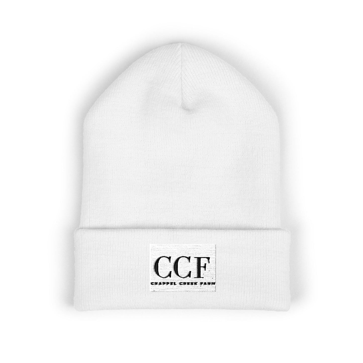 Cozy Farm Winter Beanie — Classic Cuffed Embroidered Hat - Chappel Creek Farm