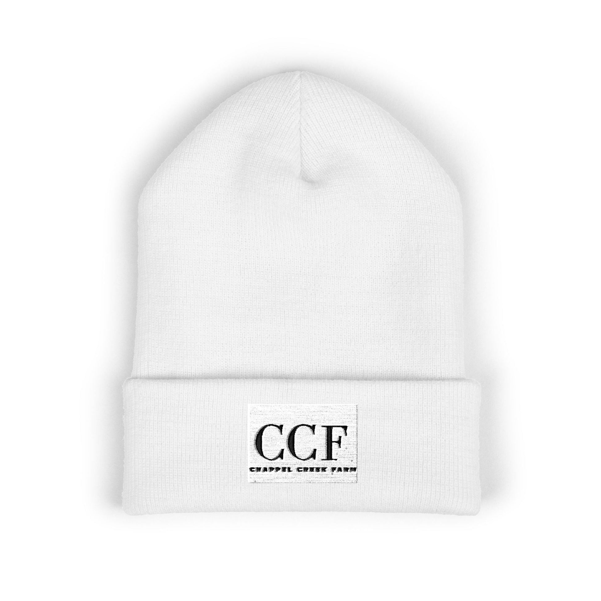 Cozy Farm Winter Beanie — Classic Cuffed Embroidered Hat - Chappel Creek Farm