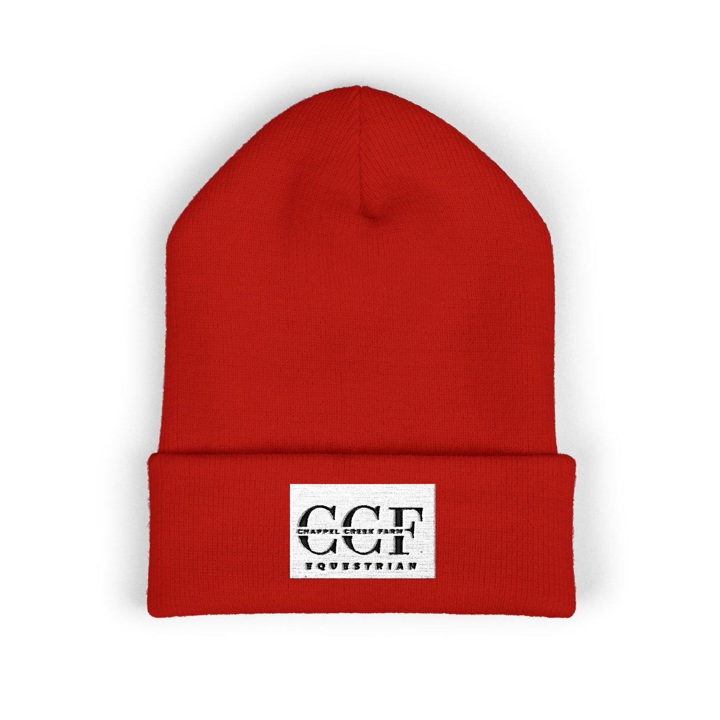 Cozy Farm Winter Beanie — Classic Cuffed Embroidered Hat - Chappel Creek Farm