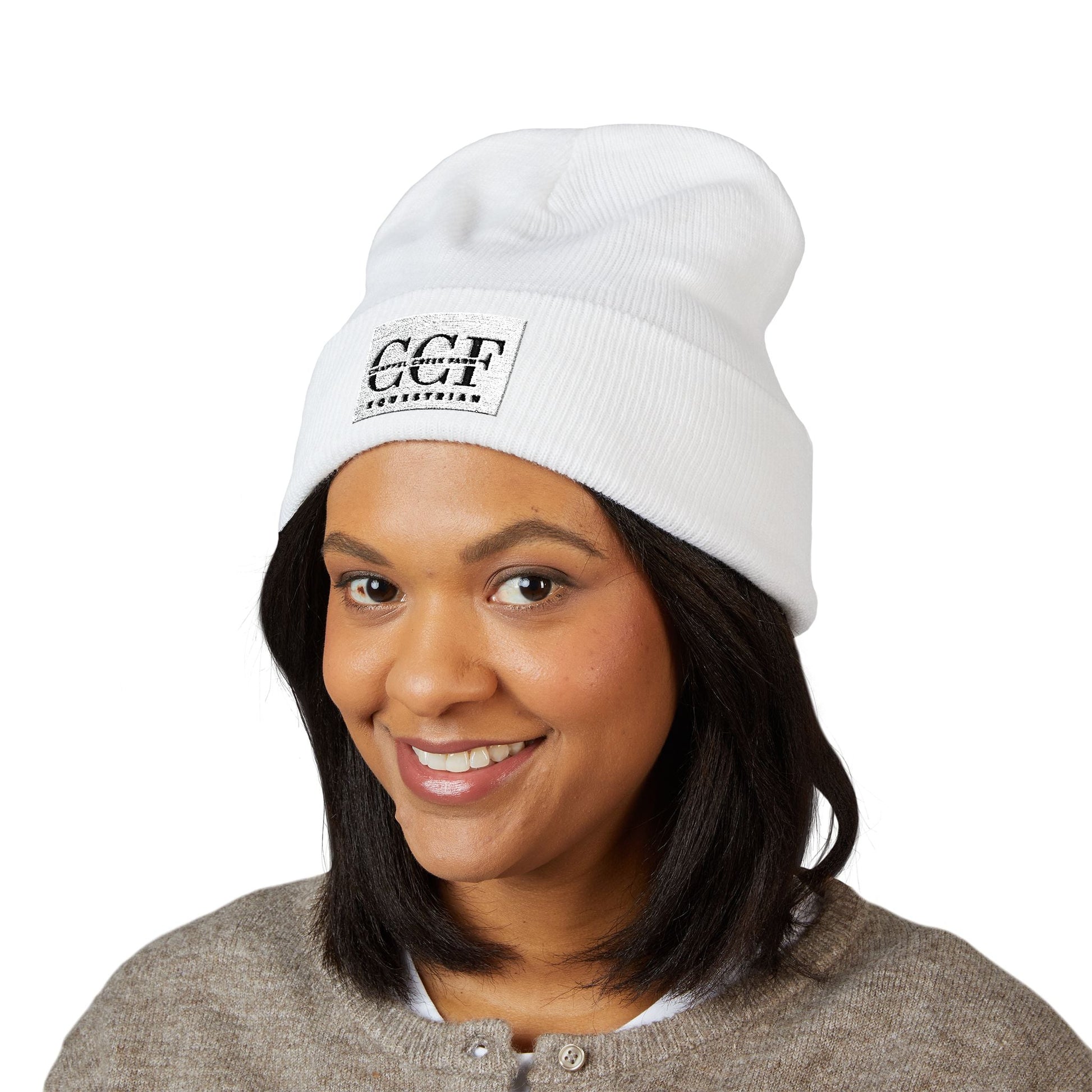 Cozy Farm Winter Beanie — Classic Cuffed Embroidered Hat - Chappel Creek Farm