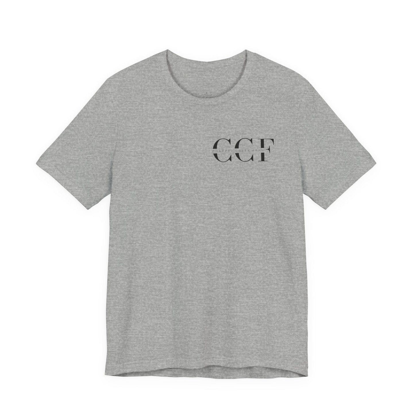 Unisex Jersey Short Sleeve Tee - Chappel Creek Farm