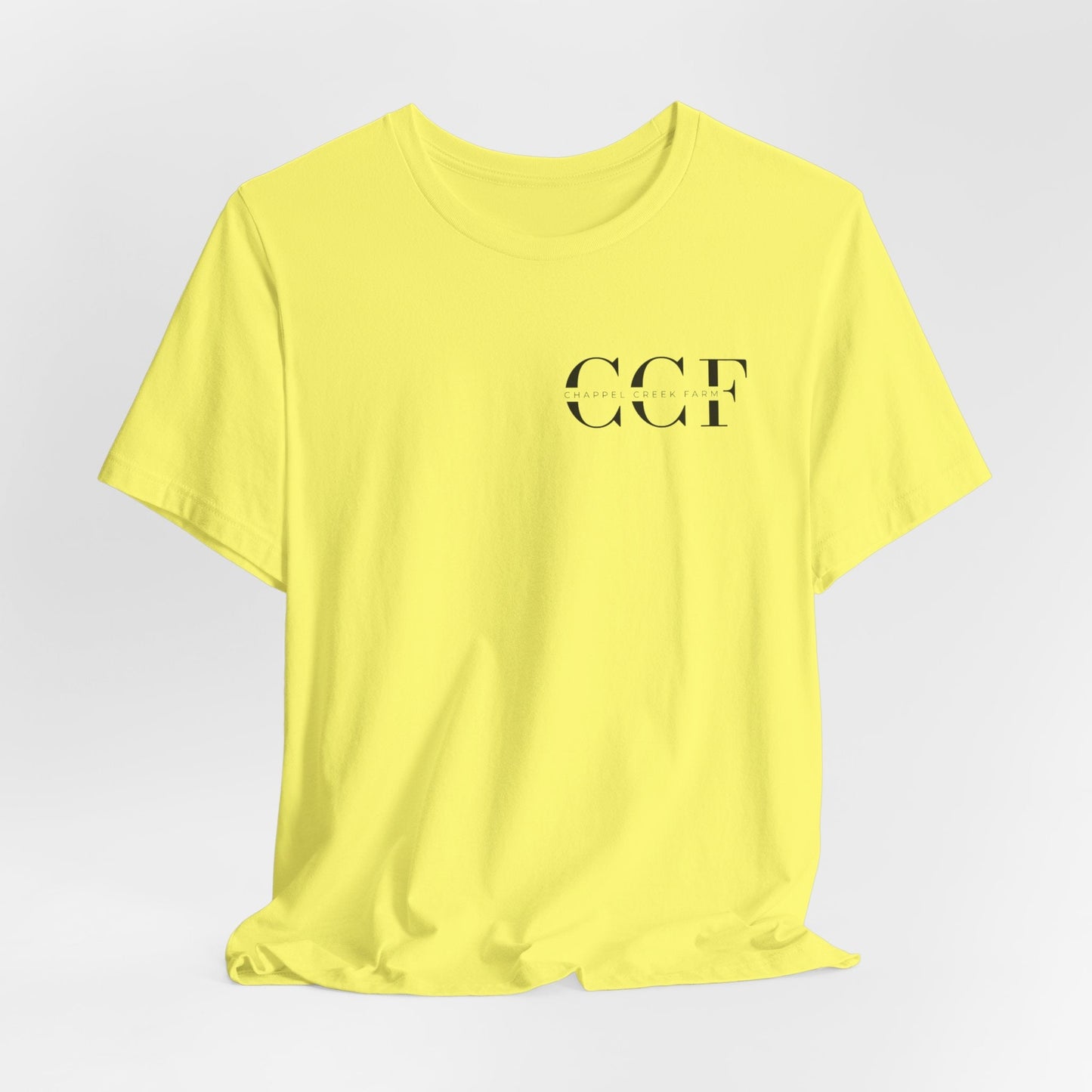 Unisex Jersey Short Sleeve Tee - Chappel Creek Farm