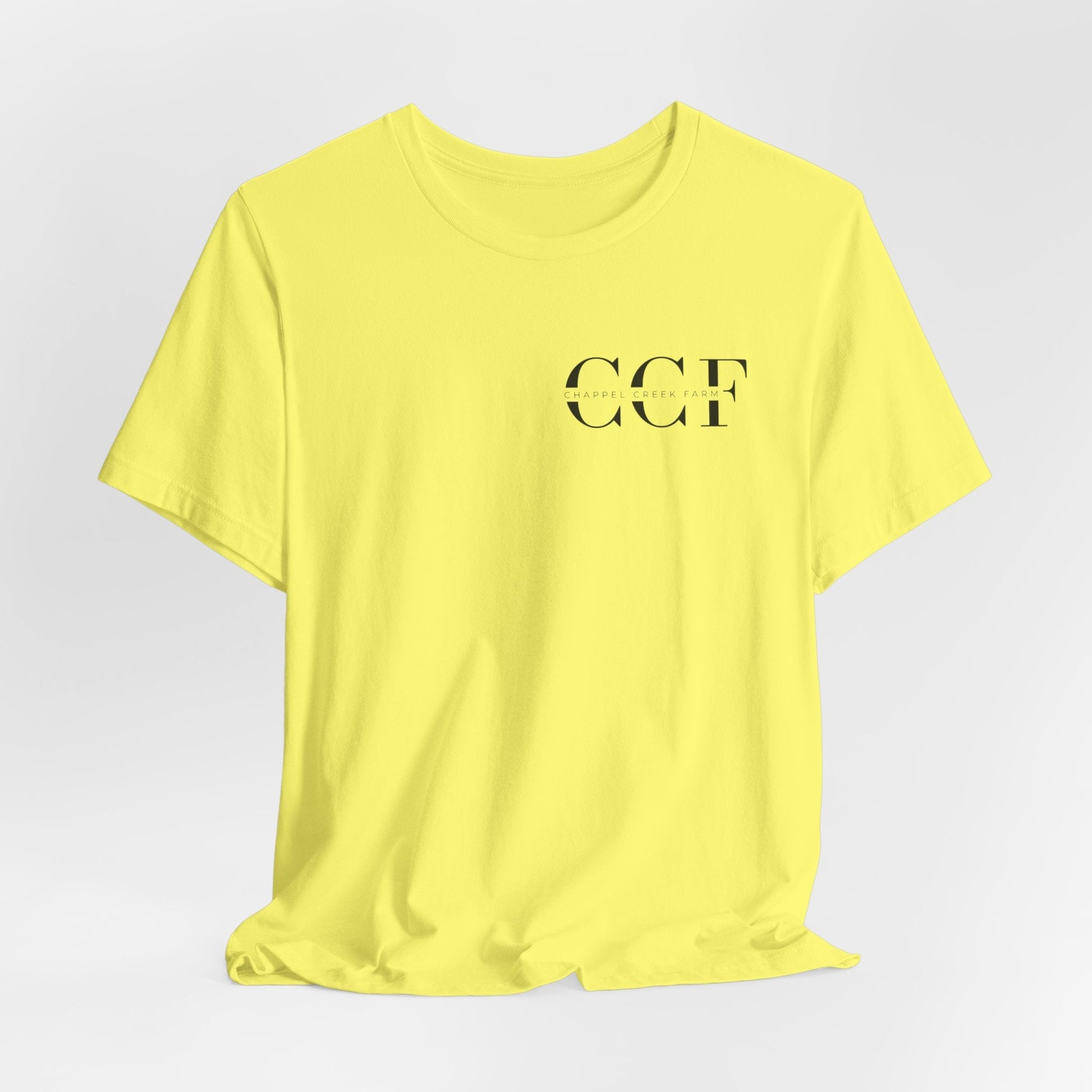 Unisex Jersey Short Sleeve Tee - Chappel Creek Farm