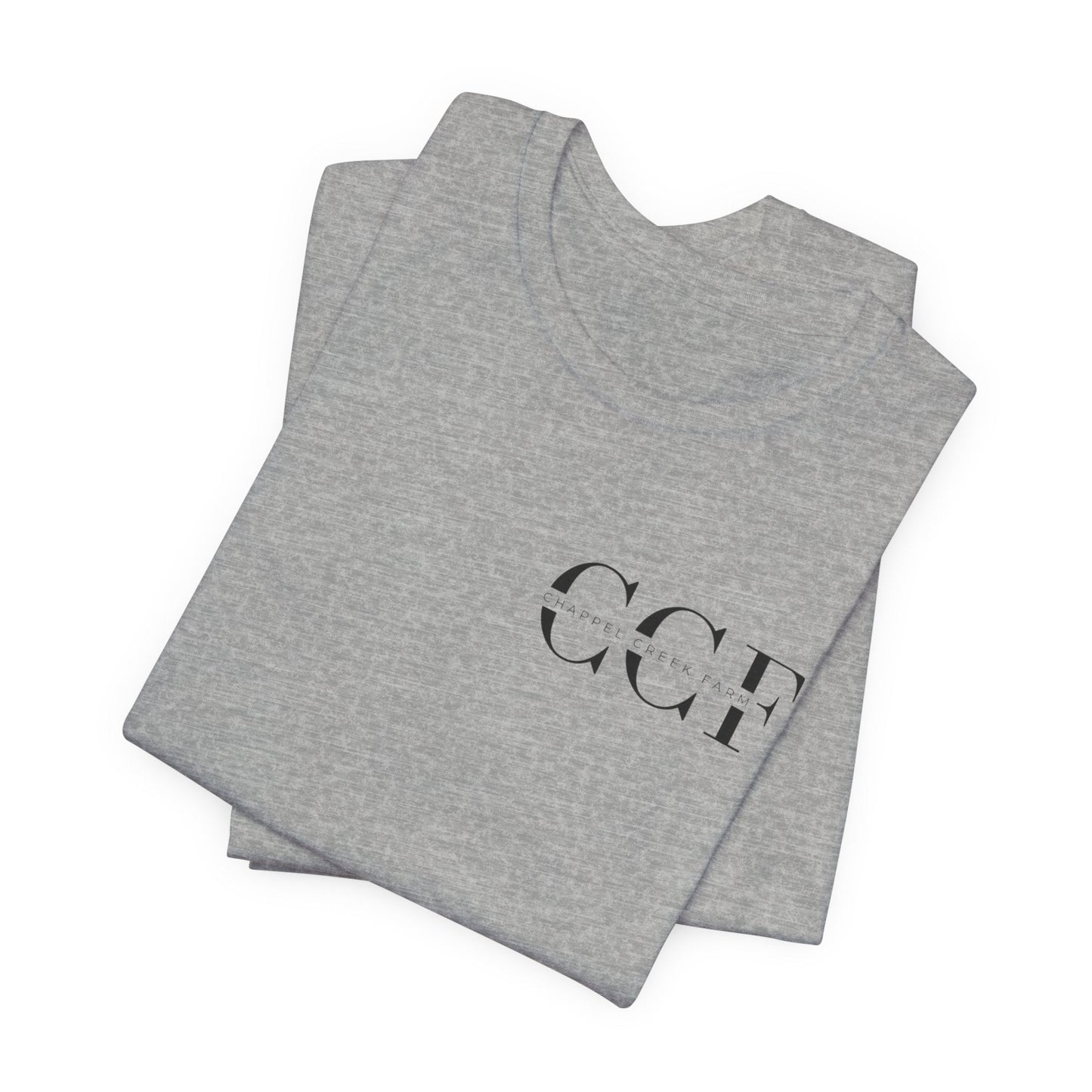 Unisex Jersey Short Sleeve Tee - Chappel Creek Farm