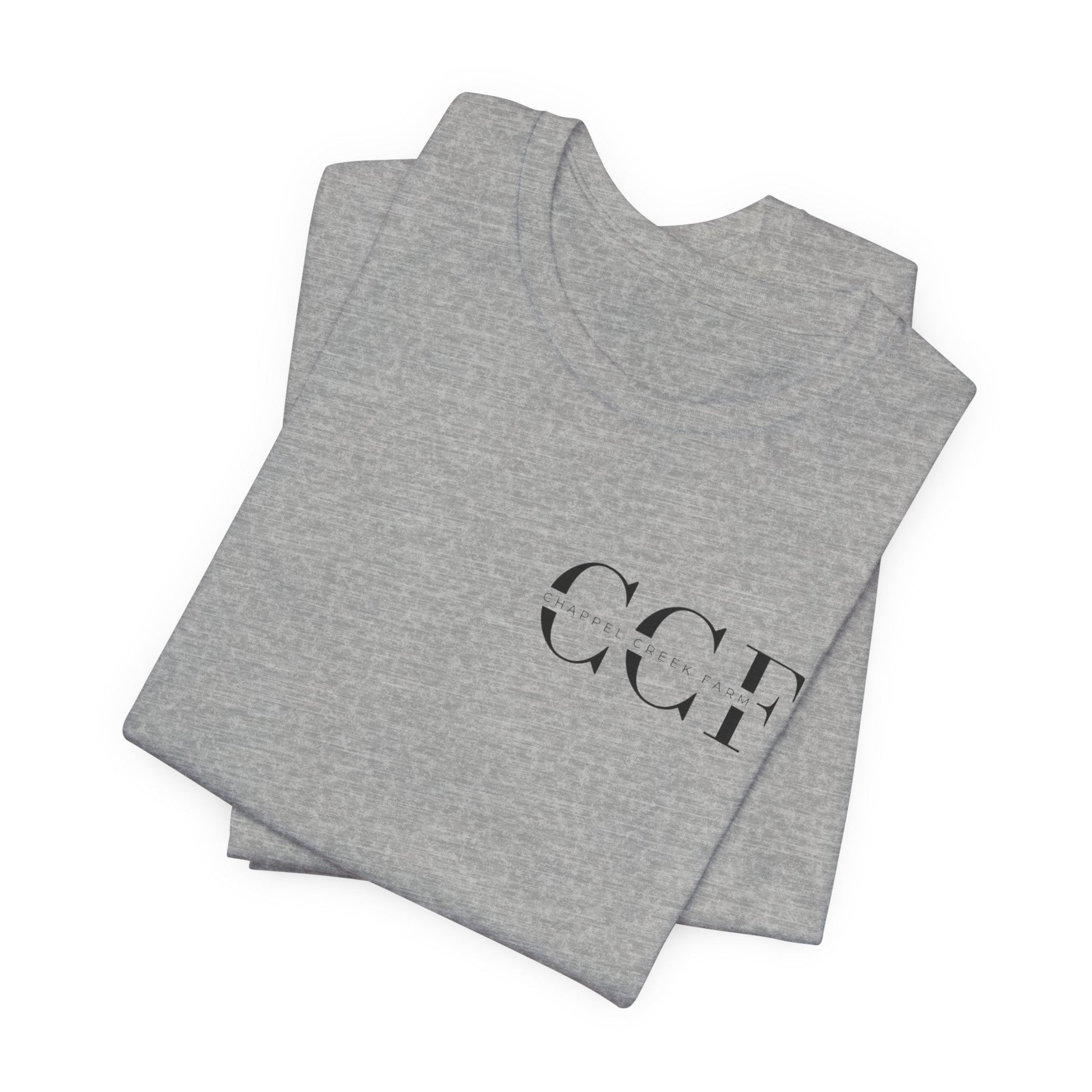 Unisex Jersey Short Sleeve Tee - Chappel Creek Farm