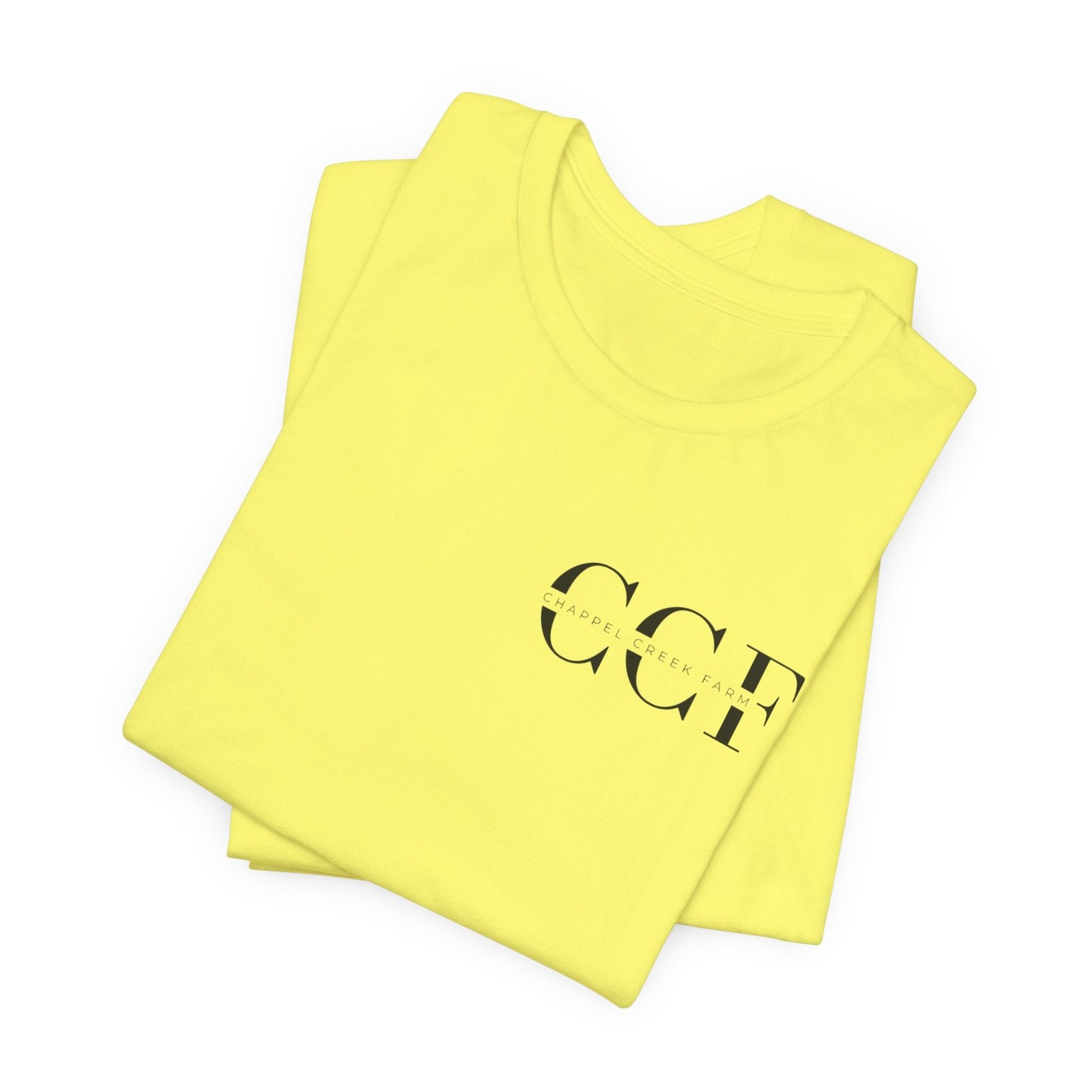 Unisex Jersey Short Sleeve Tee - Chappel Creek Farm